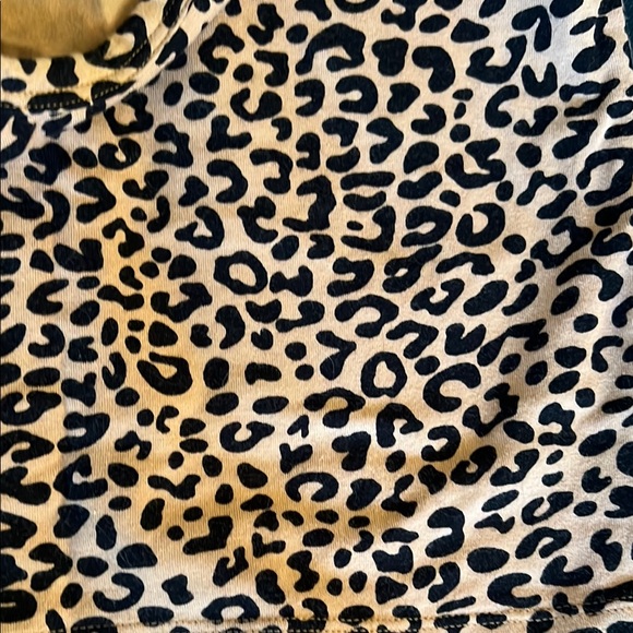 ARQ Leopard Print Women's Crop Tank Top Size Large - Picture 3 of 3